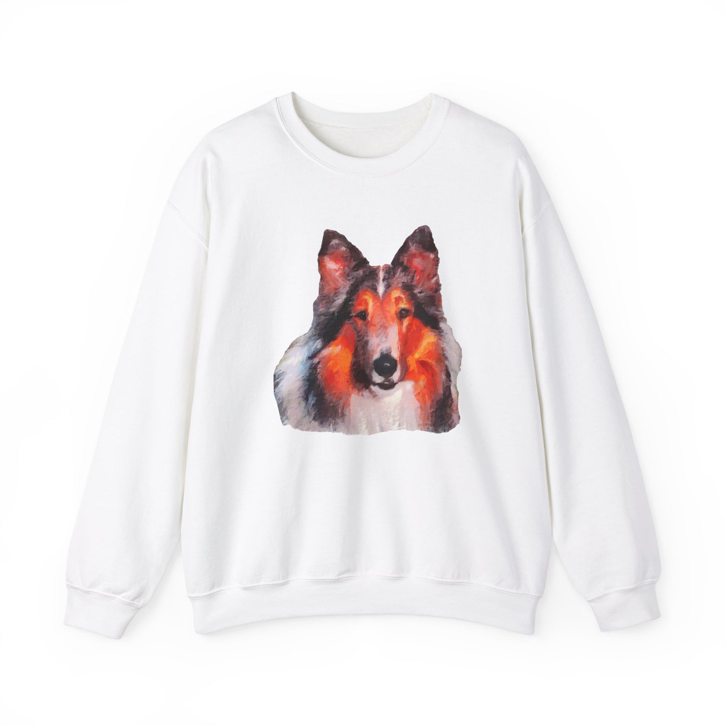 Rough Coated Collie - Cozy Companion Crewneck Sweatshirt