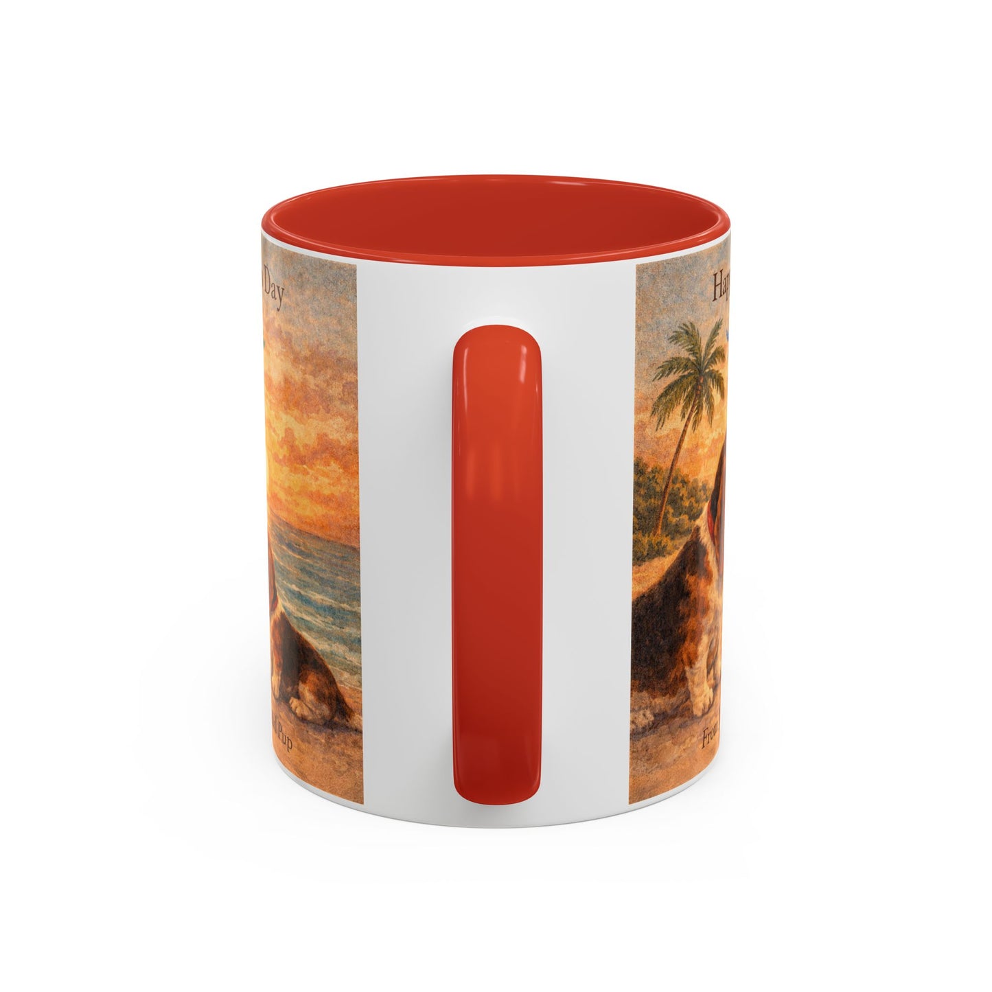 Basset Hounds - Mother's Day Accent Coffee Mug (11, 15oz)