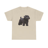 Black Russian Terrier Unisex Heavy Cotton Tee