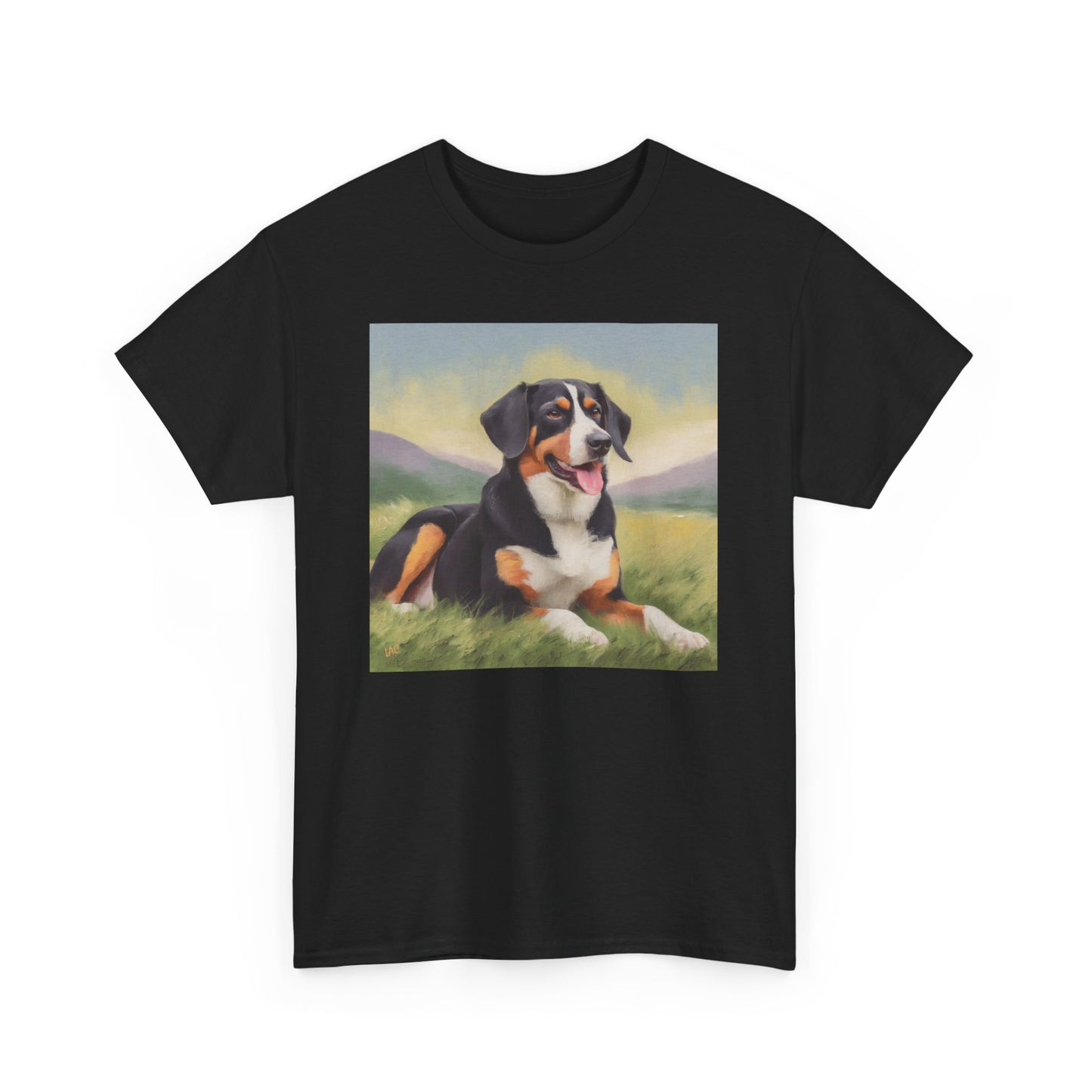 Entlebucher Mountain Dog Unisex Heavy Cotton Tee