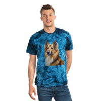 Icelandic Sheepdog Classic Tie-Dye Tee, Crystal