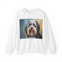 Tibetan Terrier 50/50 Crewneck Sweatshirt