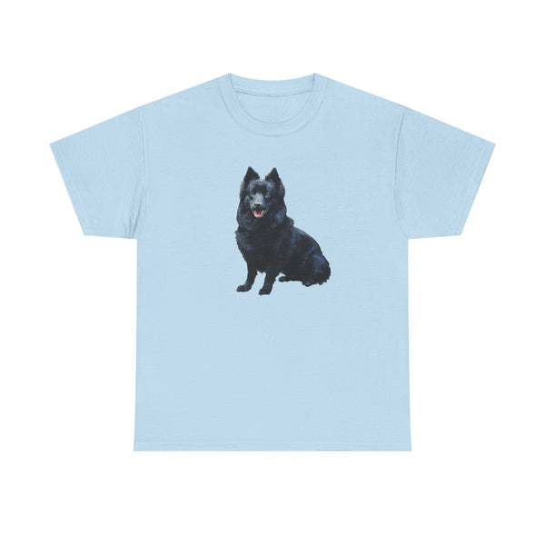 Schipperke Dog Graphic Unisex Heavy Cotton Tee - Ideal for Pet Lovers