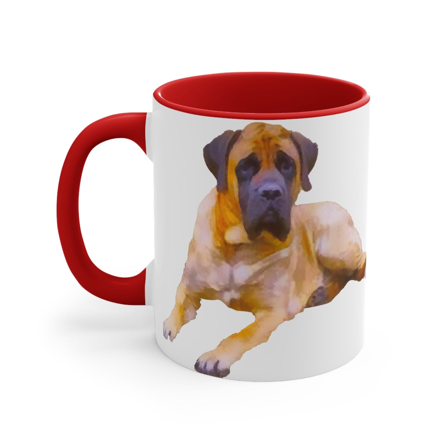 Mastiff 'Maury' Accent Coffee Mug, 11oz