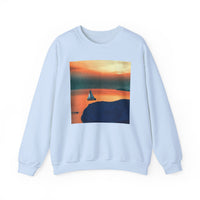 Kastro Sunset (Sifnos, Greece) Unisex 50/50 Crewneck Sweatshirt