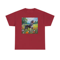 Bluetick Coonhound Unisex Heavy Cotton Tee