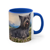 Skye Terrier 11oz Ceramic Accent Mug