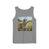 Irish Wolfhound Unisex Relaxed Fit Garment-Dyed Tank Top