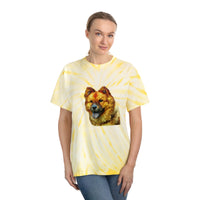 Chow Chow Unisex Tie-Dye Tee, Cyclone