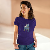 Volpino Italiano - Women's Midweight Cotton Tee