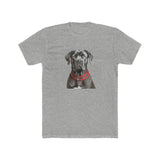 Cane Corso --  Men's Fitted Cotton Crew Tee