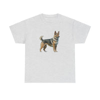 Swedish Vallhund  Unisex Heavy Cotton Tee