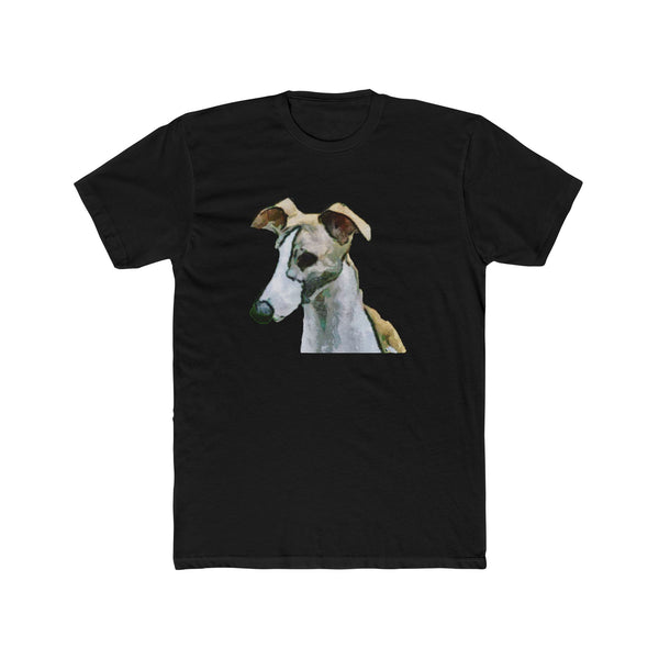 Whippet Men's Fitted Cotton Crew Tee