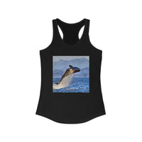 Whale 'Leviathan' Women's Racerback Tank