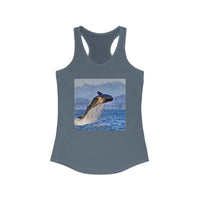 Whale 'Leviathan' Women's Racerback Tank