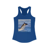 Whale 'Leviathan' Women's Racerback Tank