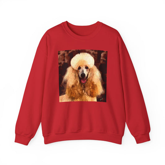 Poodle Unisex 50/50 Crewneck Sweatshirt