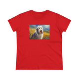 Old English Sheepdog Women's Midweight Cotton Tee