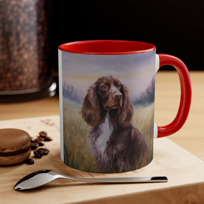 Field Spaniel 11oz Ceramic Accent Mug