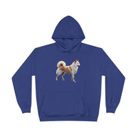 Kishu Ken - Unisex Fleece Lined Pullover Hoodie Sweatshirt