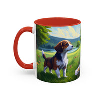 Drever Puppy - Ceramic Accent Coffee Mug  - 2 Sizes