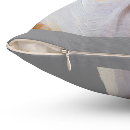 Canaan Dog of Israel Spun Polyester Square Pillow