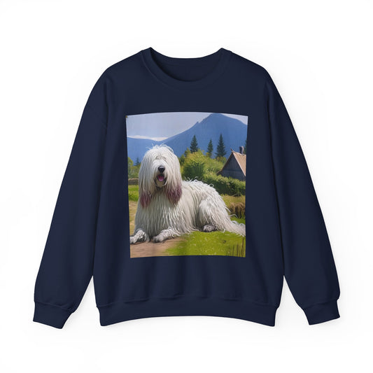 Hungarian Komondor - Unisex 50/50 Crewneck Sweatshirt