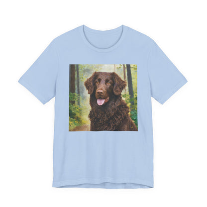 Curly Coated Retriever Jersey Short Sleeve Tee