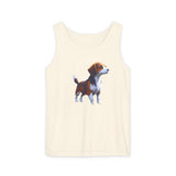 Drever Puppy - Unisex Relaxed Fit Garment-Dyed Tank Top