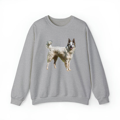 Pyrenean Shepherd Unisex 50/50 Crewneck Sweatshirt