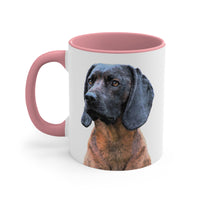 Bavarian Mountain Scent Hound - Ceramic Accent Coffee Mug, 11oz