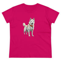 Yakutian Laika  Women's Midweight Cotton Tee