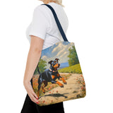 Manchester Terrier - Polyester Tote Bag (AOP)