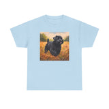 Black Russian Terrier Unisex Heavy Cotton Tee