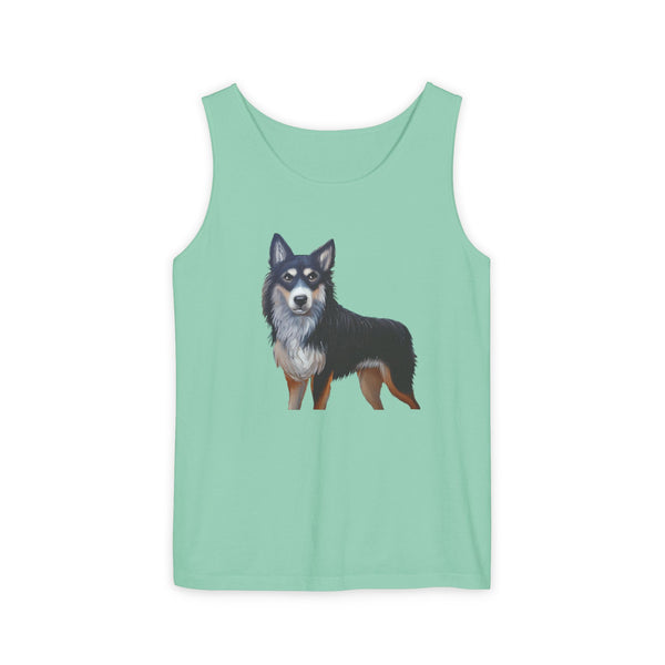 Lapponian Herder - Unisex Relaxed Fit Garment-Dyed Tank Top