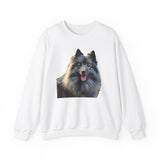 Keeshond Unisex 50/50 Crewneck Sweatshirt