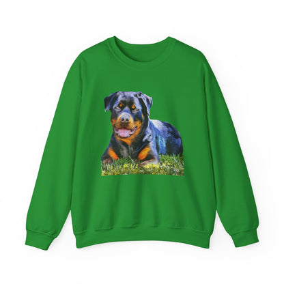Rottweiler 'Lina' Unisex 50/50  Crewneck Sweatshirt