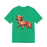 Dachshund 'Simone' - Unisex Jersey Short Sleeve Tee