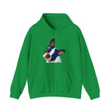 Boston Terrier 'Skipper' Unisex 50/50 Hoodie