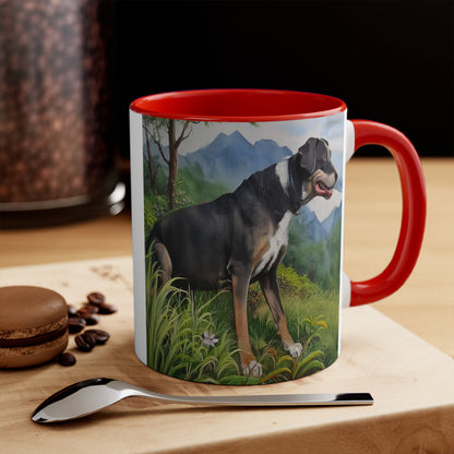 Mountain Cur 11oz Ceramic Accent Mug