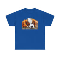 Cavalier King Charles Spaniel Unisex Heavy Cotton Tee