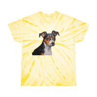 Teddy Roosevelt Terrier Tie-Dye Tee, Cyclone