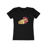 Rooster 'Spencer' - Women's Slim Fit Ringspun Cotton T-Shirt