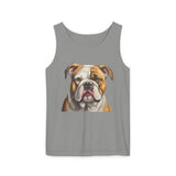 American Bulldog Unisex Relaxed Fit Ringspun Cotton Tank Top