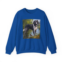 Large Munsterlander  - Unisex 50/50  Crewneck Sweatshirt