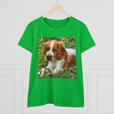 Welsh Springer Spaniel Women's Midweight Cotton Tee