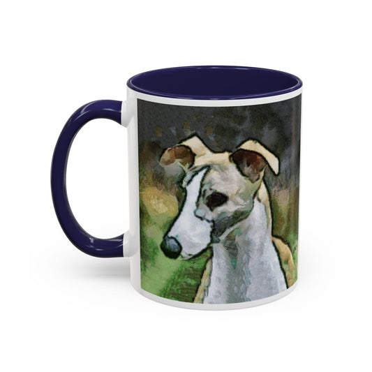 Whippet - Ceramic Accent Coffee Mug (11, 15oz)