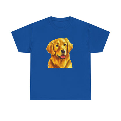 Beau Golden Retriever Artistic Tee