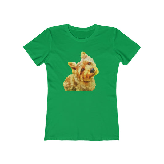 Norwich Terrier - -  Women's Slim Fit Ringspun Cotton T-Shirt