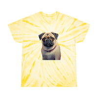 Pug - Unisex Tie-Dye Tee, Cyclone